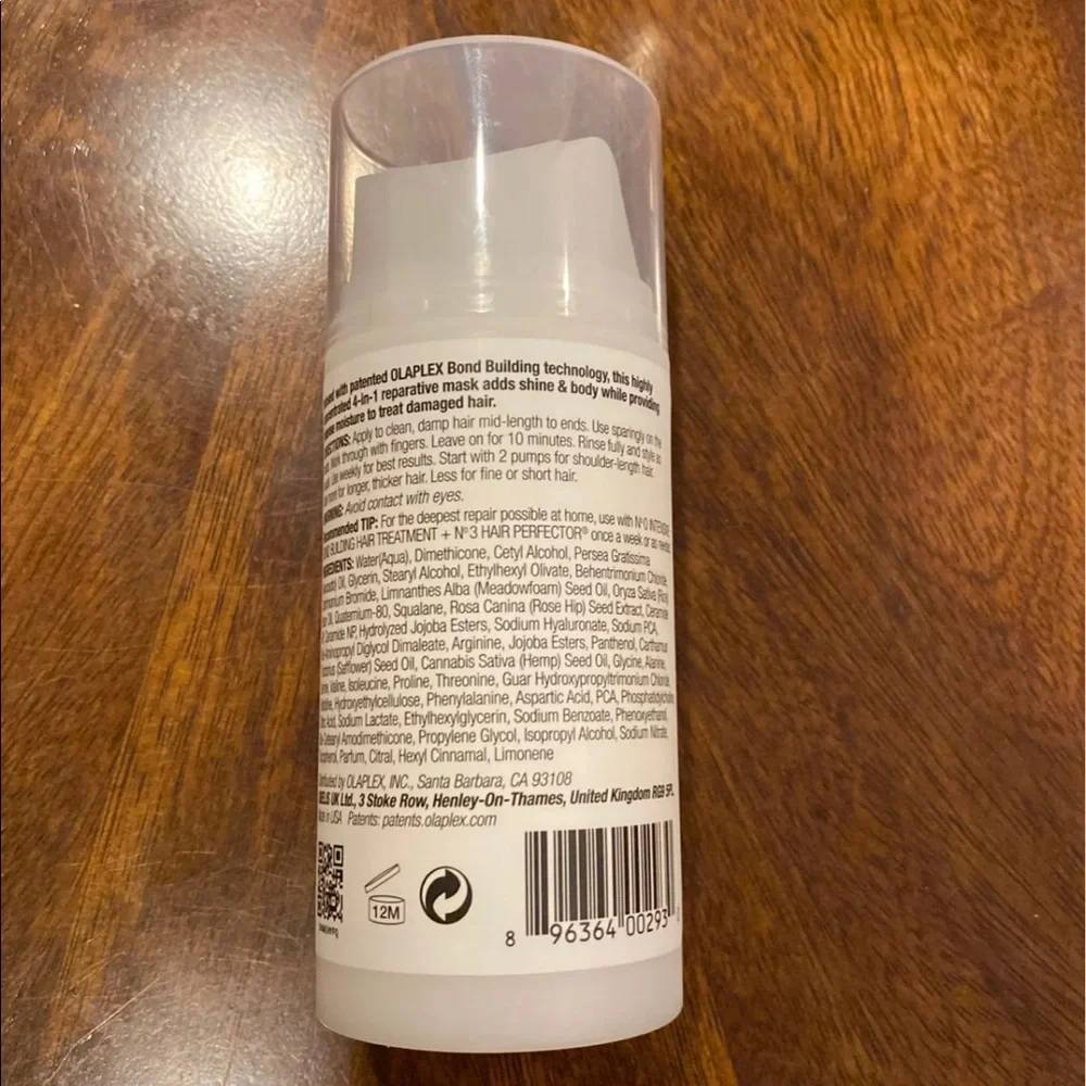OLAPLEX No. 8 BOND INTENSE MOISTURE MASK 3.3 oz
